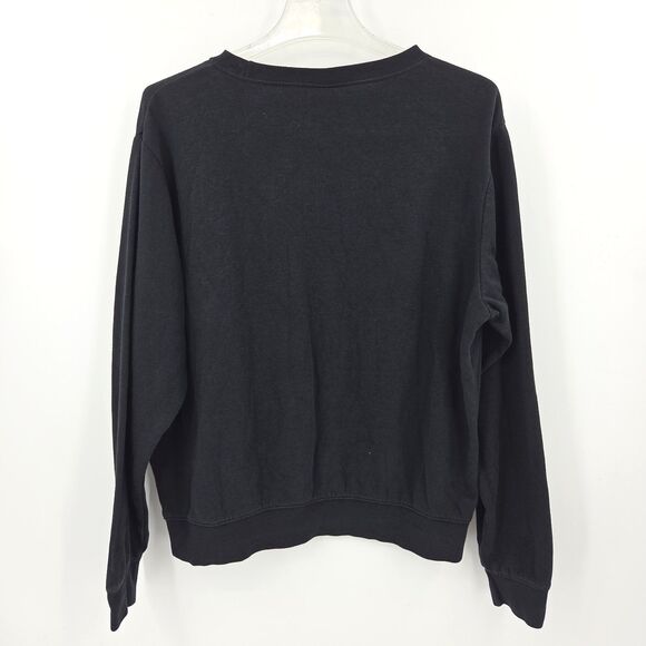 Nike Glitter Logo Crewneck Sweatshirt Womens Size Medium Athletic Athleisure - Picture 4 of 8